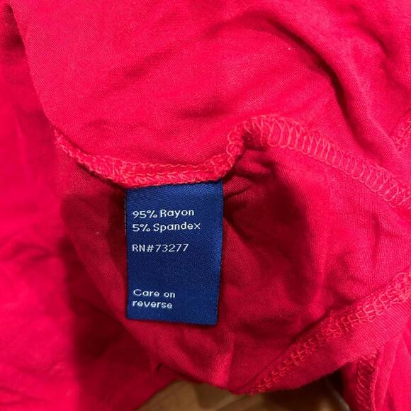 Apt. 9 Flowy Red Open Front Cardigan - Lightweight & Draped Size XL - Picture 6 of 6